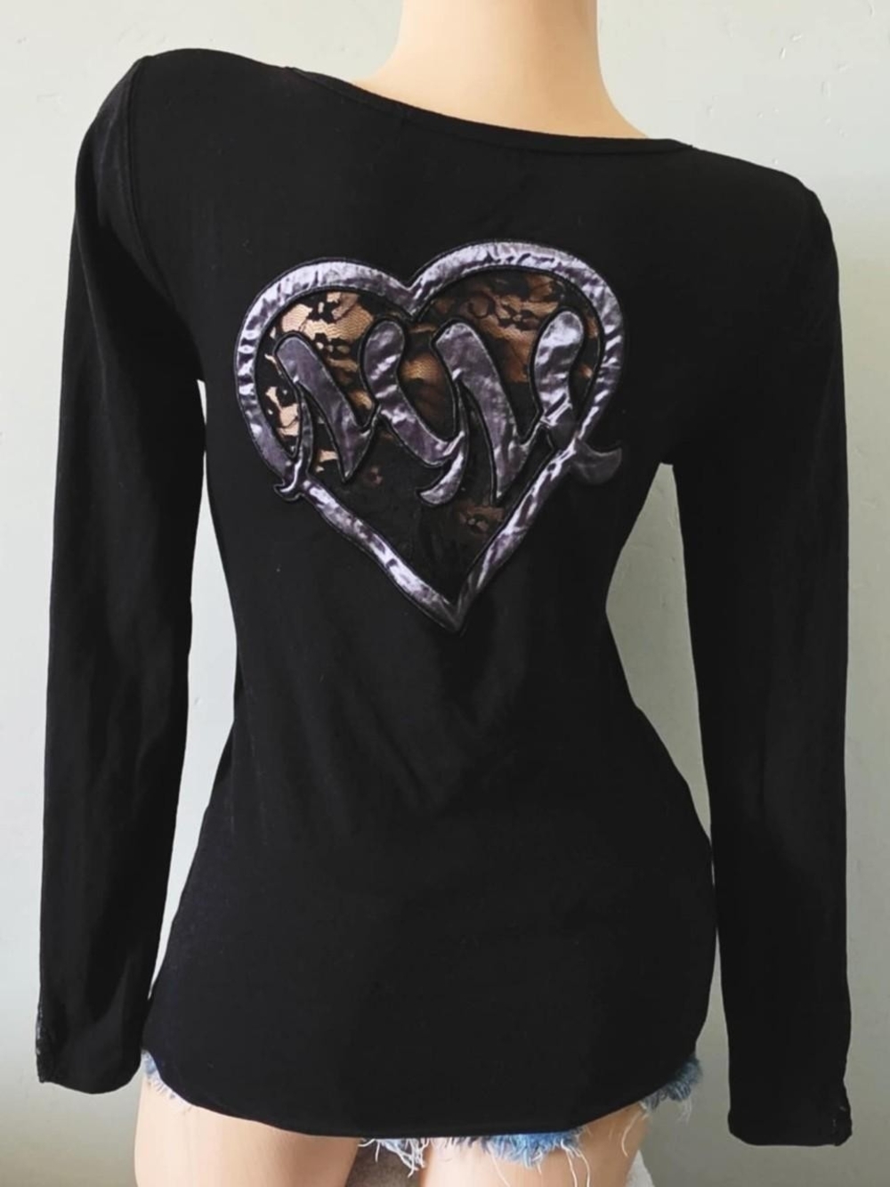 2000s y2k Metal Mulisha grunge long sleeve shirt size medium